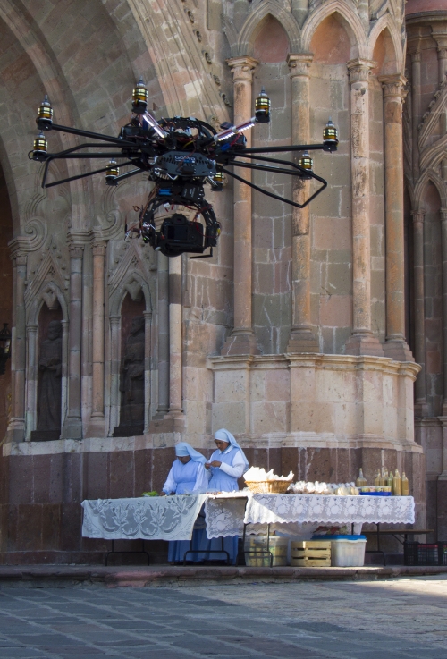 Drone with Nuns